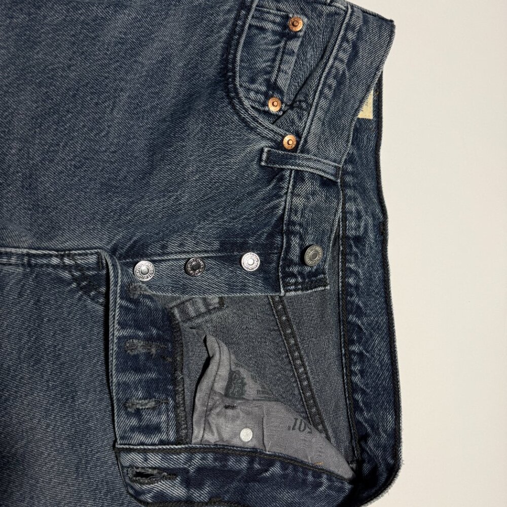 501 Levi's Premium Jeans Fit Womens Buttonfly Straightcut W24 L30 CW 2923 - Picture 6 of 16
